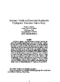 Cover page: Stochastic models and descriptive statistics for phylogenetic trees, from Yule to today