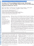 Cover page: Accuracy of Noncycloplegic Retinoscopy, Retinomax Autorefractor, and SureSight Vision Screener for Detecting Significant Refractive ErrorsNCR, Retinomax, and SureSight for Refractive Error