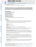 Cover page: Ovulation induction is associated with altered growth but with preservation of normal metabolic function in murine offspring.