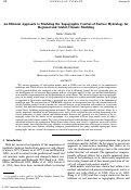 Cover page: An Efficient Approach to Modeling the Topographic Control of Surface Hydrology for Regional and Global Climate  Modeling