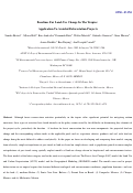 Cover page: Baselines For Land-Use Change In The Tropics: Application To Avoided Deforestation 
Projects