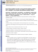 Cover page: Novel tetra-peptide insertion in Gag-p6 ALIX-binding motif in HIV-1 subtype C associated with protease inhibitor failure in Indian patients