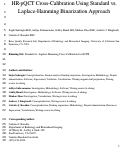 Cover page: HR-pQCT cross-calibration using standard vs. Laplace-Hamming binarization approach