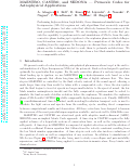 Cover page: MAESTRO, CASTRO, and SEDONA -- Petascale Codes for Astrophysical Applications