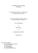 Cover page: Historical Biogeography of the Midriff Islands in the Gulf of California, Mexico