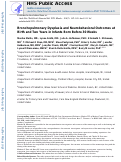 Cover page: Bronchopulmonary dysplasia and neurobehavioural outcomes at birth and 2 years in infants born before 30 weeks.