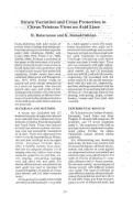 Cover page: Strain Variation and Cross Protection in Citrus Tristeza Virus on Acid Lime