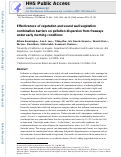 Cover page: Effectiveness of vegetation and sound wall-vegetation combination barriers on pollution dispersion from freeways under early morning conditions.