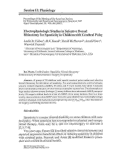 Cover page: Electrophysiologic Studies in Selective Dorsal Rhizotomy for Spasticity in Children with Cerebral Palsy