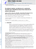 Cover page: Recruitment, retention, and adherence in a randomized feasibility trial of mindfulness-based stress reduction for patients with migraine