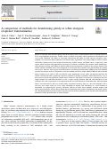 Cover page: A comparison of methods for determining ploidy in white sturgeon (Acipenser transmontanus)