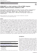 Cover page: KDM8/JMJD5 as a dual coactivator of AR and PKM2 integrates AR/EZH2 network and tumor metabolism in CRPC