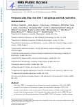 Cover page: Proteome-Wide Zika Virus CD4 T Cell Epitope and HLA Restriction Determination