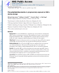 Cover page: Phosphatidylethanolamine is progressively exposed in RBCs during storage