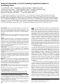 Cover page: Testing the Exportability of a Tool for Detecting Operational Problems in VA Teaching Clinics