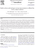 Cover page: Stable carbon and hydrogen isotope measurements on Black Sea water-column methane