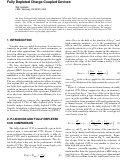 Cover page: Fully Depleted Charge-Coupled Devices