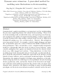 Cover page: Dynamic noise estimation: A generalized method for modeling noise fluctuations in decision-making