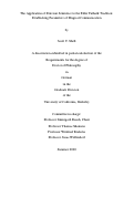 Cover page: The Application of Peircean Semiotics to the Elder Futhark Tradition: Establishing Parameters of Magical Communication