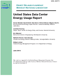 Cover page: United States Data Center Energy Usage Report: