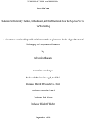 Cover page: Senses of Vulnerability: Gender, Embodiment, and Dis-Orientation from the Algerian War to the War in Iraq