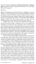 Cover page: Daniel O. Fagunwa, <em>Forest of a Thousand Daemons, A Hunters Saga<em> (New York, NY: Random House, 1982). pp. 140.</em>
      </em>