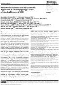 Cover page: New Medical Device and Therapeutic Approvals in Otolaryngology: State of the Art Review of 2021