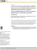 Cover page: Correction: Endoscopic Gold Fiducial Marker Placement into the Bladder Wall to Optimize Radiotherapy Targeting for Bladder-Preserving Management of Muscle-Invasive Bladder Cancer: Feasibility and Initial Outcomes