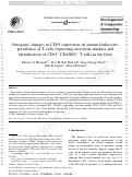 Cover page: Ontogenic changes in CD95 expression on human leukocytes: prevalence of T-cells expressing activation markers and identification of CD95(-)CD45RO(+) T-cells in the fetus