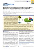 Cover page: Profiling Global Kinome Signatures of the Radioresistant MCF-7/C6 Breast Cancer Cells Using MRM-based Targeted Proteomics