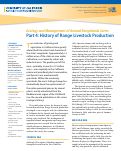 Cover page of Ecology and Management of Annual Rangelands Series:History of Livestock Production