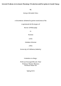 Cover page: Selected Problems in Germanic Phonology: Production and Perception in Sound Change