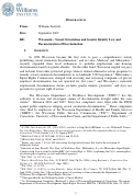 Cover page: Wisconsin – Sexual Orientation and Gender Identity Law and Documentation