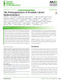 Cover page: The Proteogenomics of Prostate Cancer Radioresistance