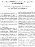 Cover page: Evaluation of PGAS Communication Paradigms with Geometric Multigrid