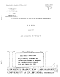 Cover page: RADIATIVE DETECTION OF NUCLEAR MAGNETIC RESONANCE