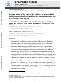 Cover page: A global review of the state of the evidence of household air pollutions contribution to ambient fine particulate matter and their related health impacts.