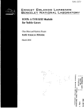 Cover page: EOSN: A TOUGH2 module for noble gases