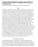 Cover page: Exploring the Q in LGBTQ: Demographic Characteristic and Sexuality of Queer People in a U.S. Representative Sample of Sexual Minorities