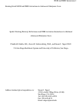 Cover page: Spatial working memory performance and fMRI activation interactions in abstinent adolescent marijuana users