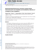 Cover page: Nanobody-based fluorescence resonance energy transfer immunoassay for noncompetitive and simultaneous detection of ochratoxin a and ochratoxin B