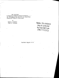 Cover page: The Overseer: A Powerful Communication Attribute for Debugging and Security in Thin-Wire Connected Control Structures