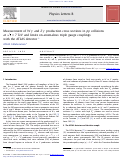 Cover page: Measurement of Wγ and Zγ production cross sections in pp collisions at s=7&nbsp;TeV and limits on anomalous triple gauge couplings with the ATLAS detector