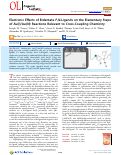 Cover page: Electronic Effects of Bidentate P,N-Ligands on the Elementary Steps of Au(I)/Au(III) Reactions Relevant to Cross-Coupling Chemistry.