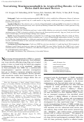 Cover page: Necrotizing Meningoencephalitis in Atypical Dog Breeds: A Case Series and Literature Review