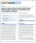 Cover page: Long-Term Surveys Show Invasive Overbite Clams (Potamocorbula amurensis) are Spatially Limited  in Suisun Marsh, California