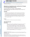 Cover page: Management of Complications After Lung Resection Prolonged Air Leak and Bronchopleural Fistula