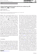 Cover page: Charm fragmentation fractions and cc¯ cross section in p–Pb collisions at sNN=5.02TeV