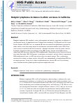 Cover page: Hodgkin lymphoma incidence in ethnic enclaves in California