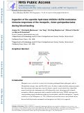 Cover page: Ingestion of the epoxide hydrolase inhibitor AUDA modulates immune responses of the mosquito, Culex quinquefasciatus during blood feeding